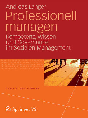cover image of Professionell managen